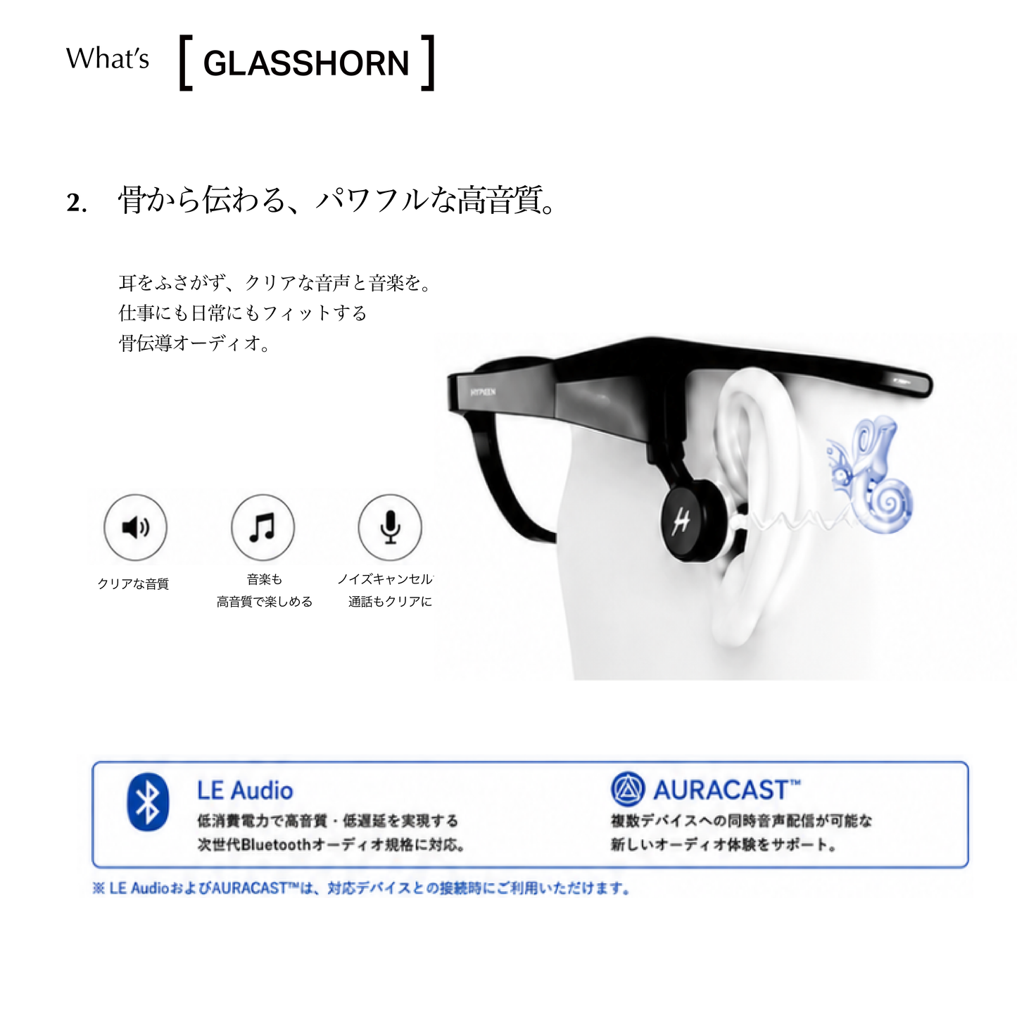 リカバリーアイウェア[GLASSHORN] Wellington（偏光/調光レンズ）